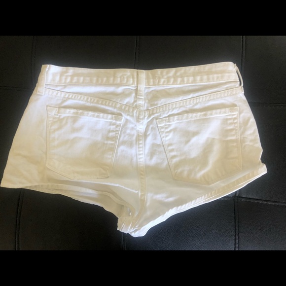 J brand white idol high rise hot pant shorts - Picture 2 of 2